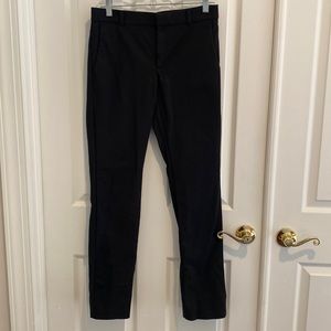 Banana Republic black slim straight pants